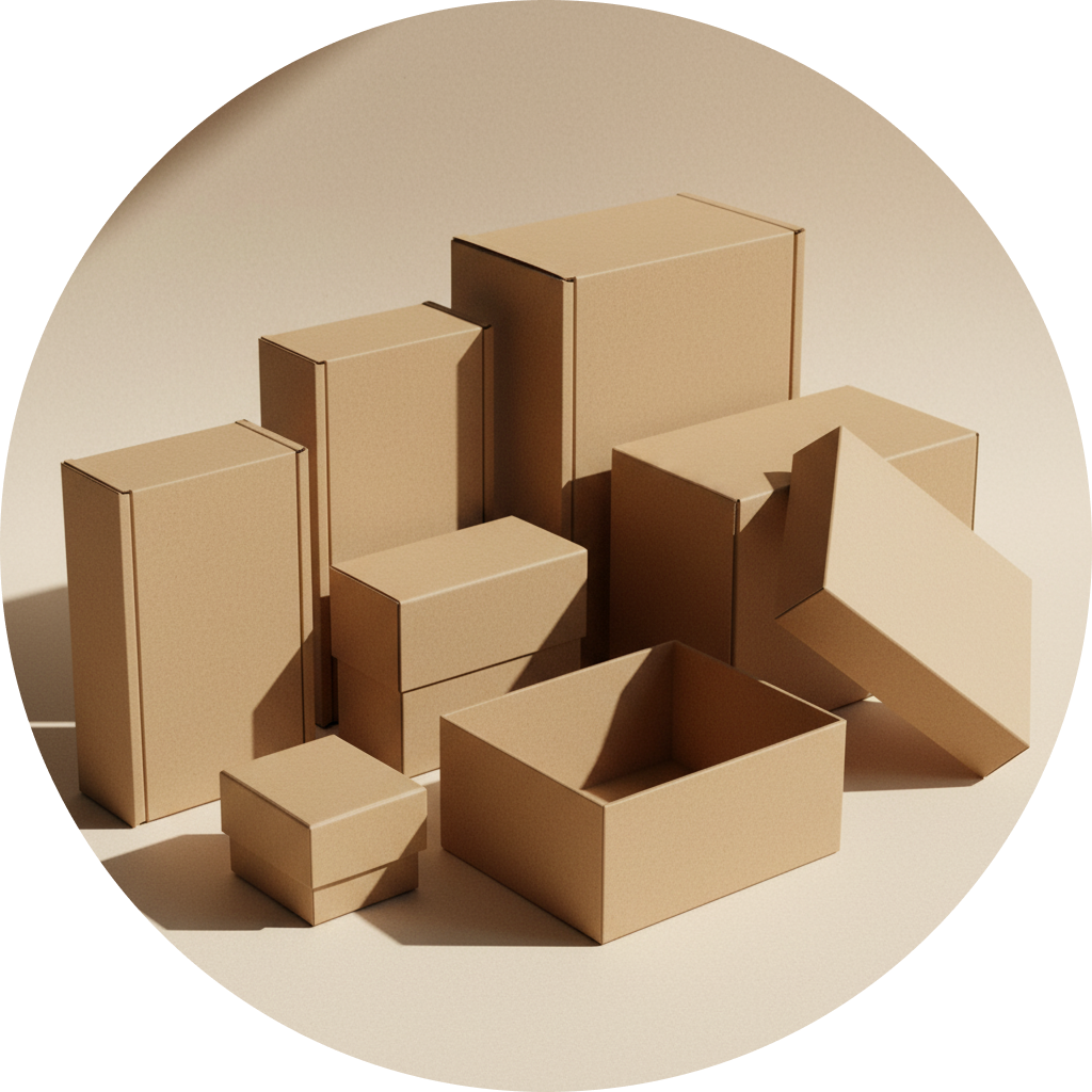 Kraft Boxes & Trays